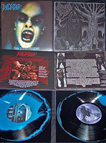 Deceased/Crucified Mortals - The Weird Sessions/Figure in Black [10"M-LP] - 2