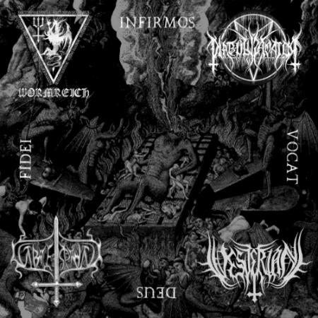 Wormreich/Diabolus Amator/Gravespawn/Vesterian - Infirmos Vocat Deus Fidei [CD]