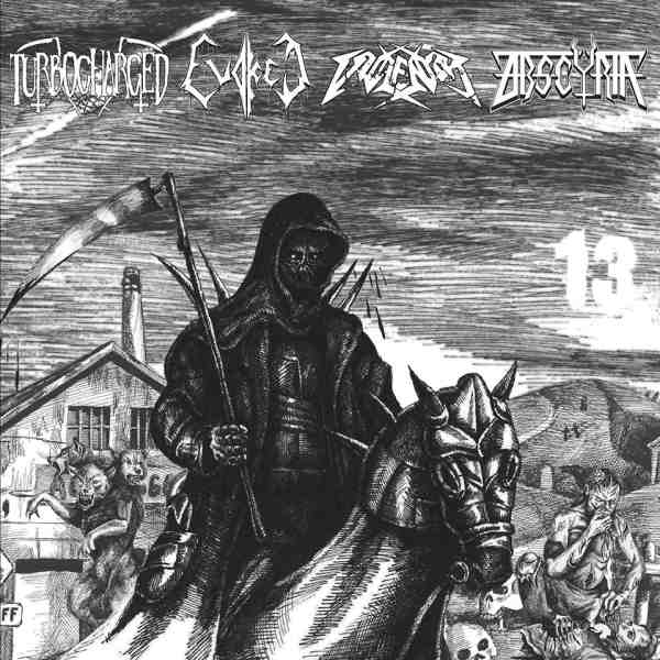Turbocharged/Violentor/Obscyria/Evoked - 13 [7"-EP]
