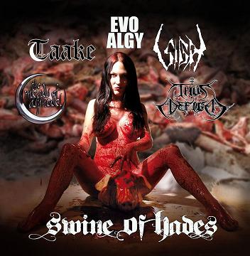 Swine of Hades (Sigh/Taake/The Meads of Asphodel/Thus Defiled/Evo Algy) [M-CD]