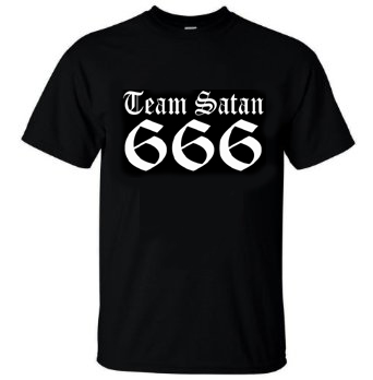 Team Satan 666 (vitt tryck) [TS]