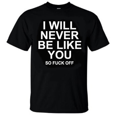 I Will Never Be Like You [TS]