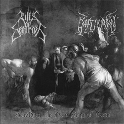 Hills of Sefiroth/Sapthuran - Split: Heralding the New Song of Ruin [CD]