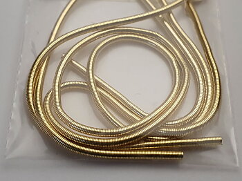Frenchwire 1,5mm goldplated