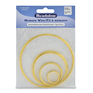Memorywire pack goldcolor 14g