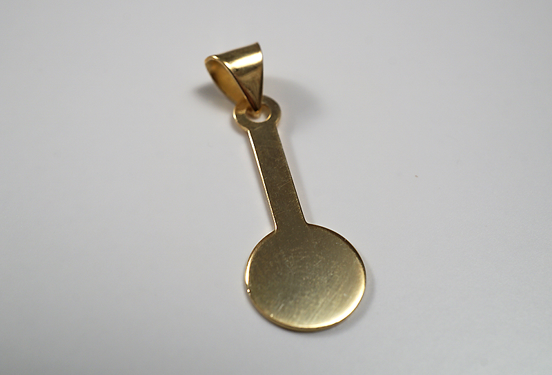 Bakstycke hänge fg styck 925-silver