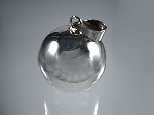 Änglapling i silver, 25 mm, hänge  925-silver