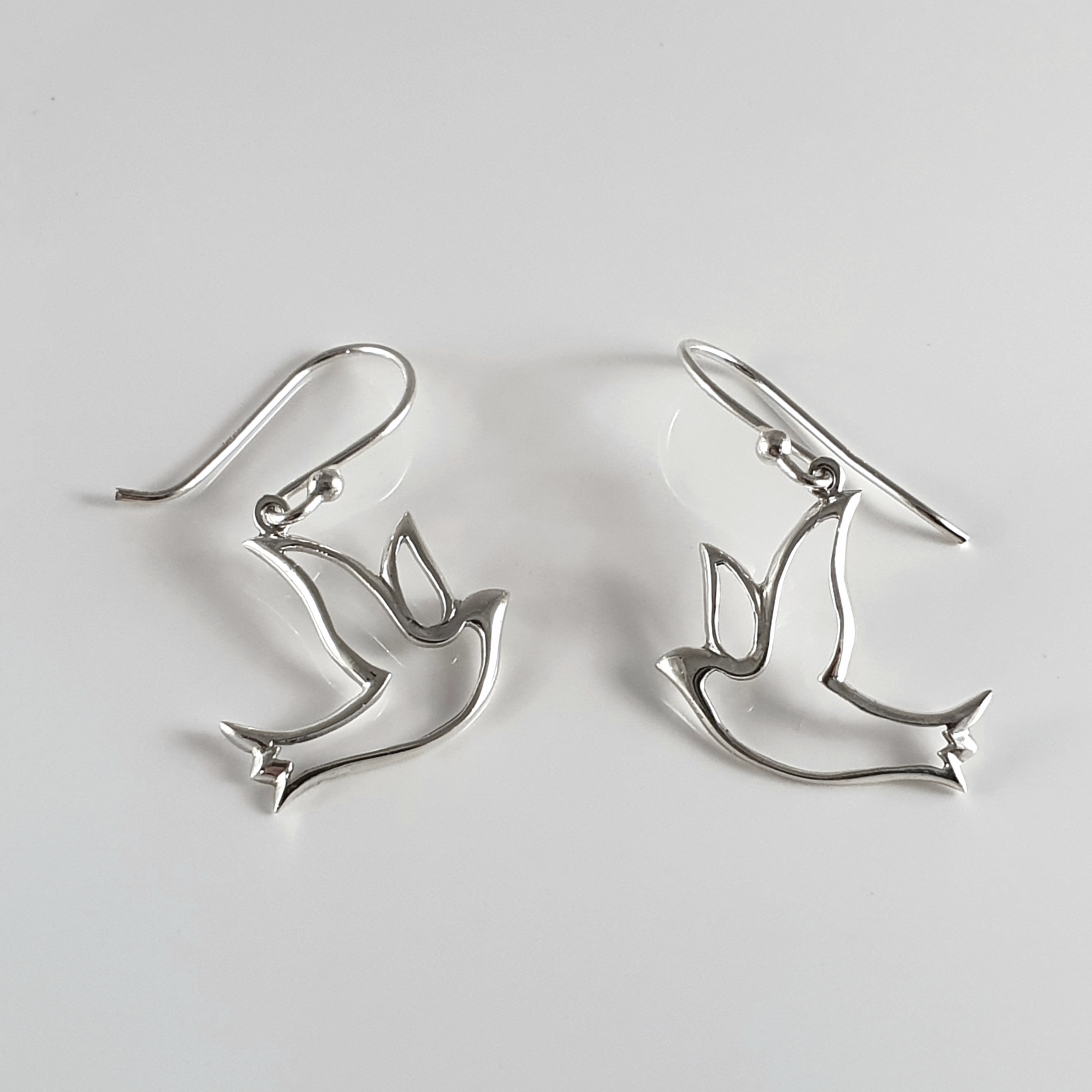 Dove earrings 925-silver