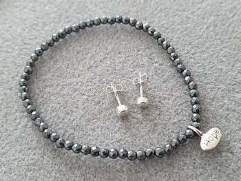 Love/Hope set. 925-silver