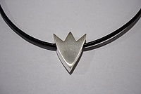 Tulpan, hänge 925-silver