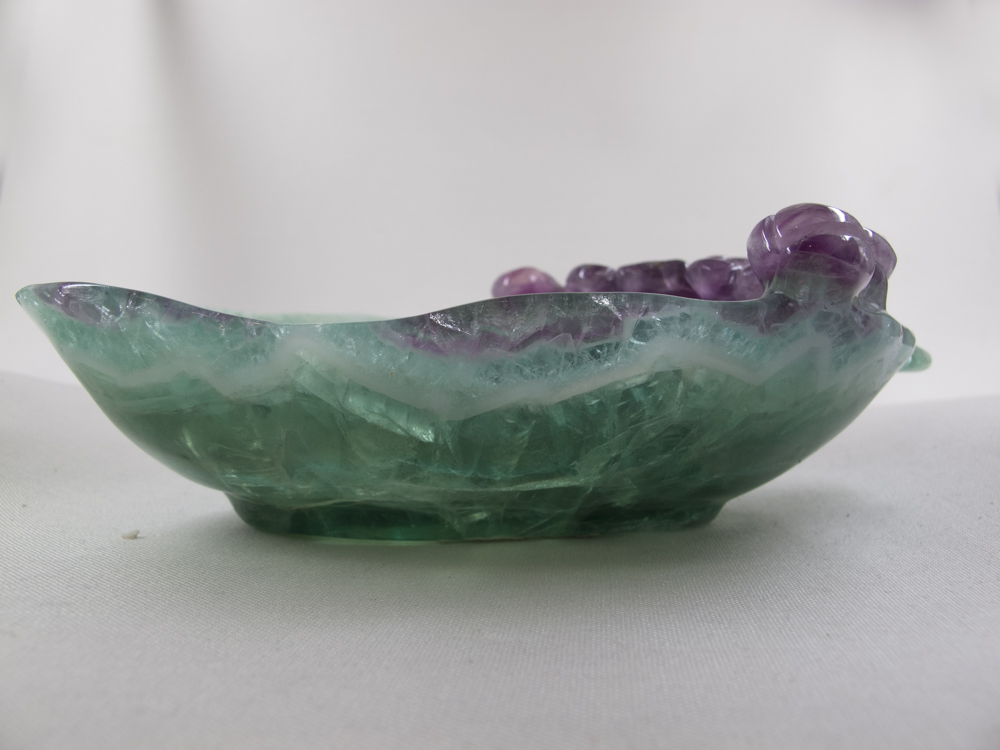 Bowl carved out of fluorite - 3