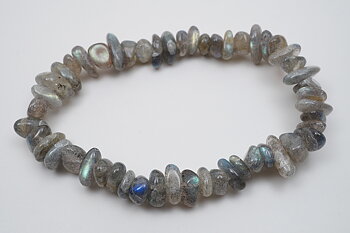 Labradoritchipsbracelet, approx. 17-19cm