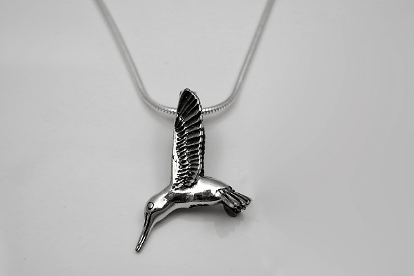 Kolibrie, hänge 925-silver