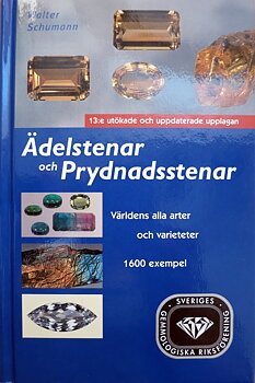 Bok, Ädelstenar och Prydnadsstenar, Walter Schumann, 13 upplagan, svenska