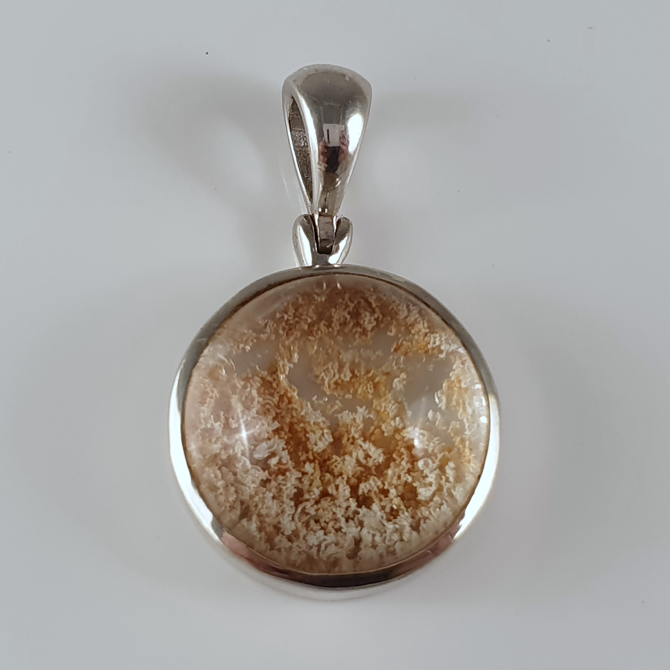 Lodolit hänge, 925-silver 