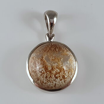 Lodolit hänge, 925-silver 