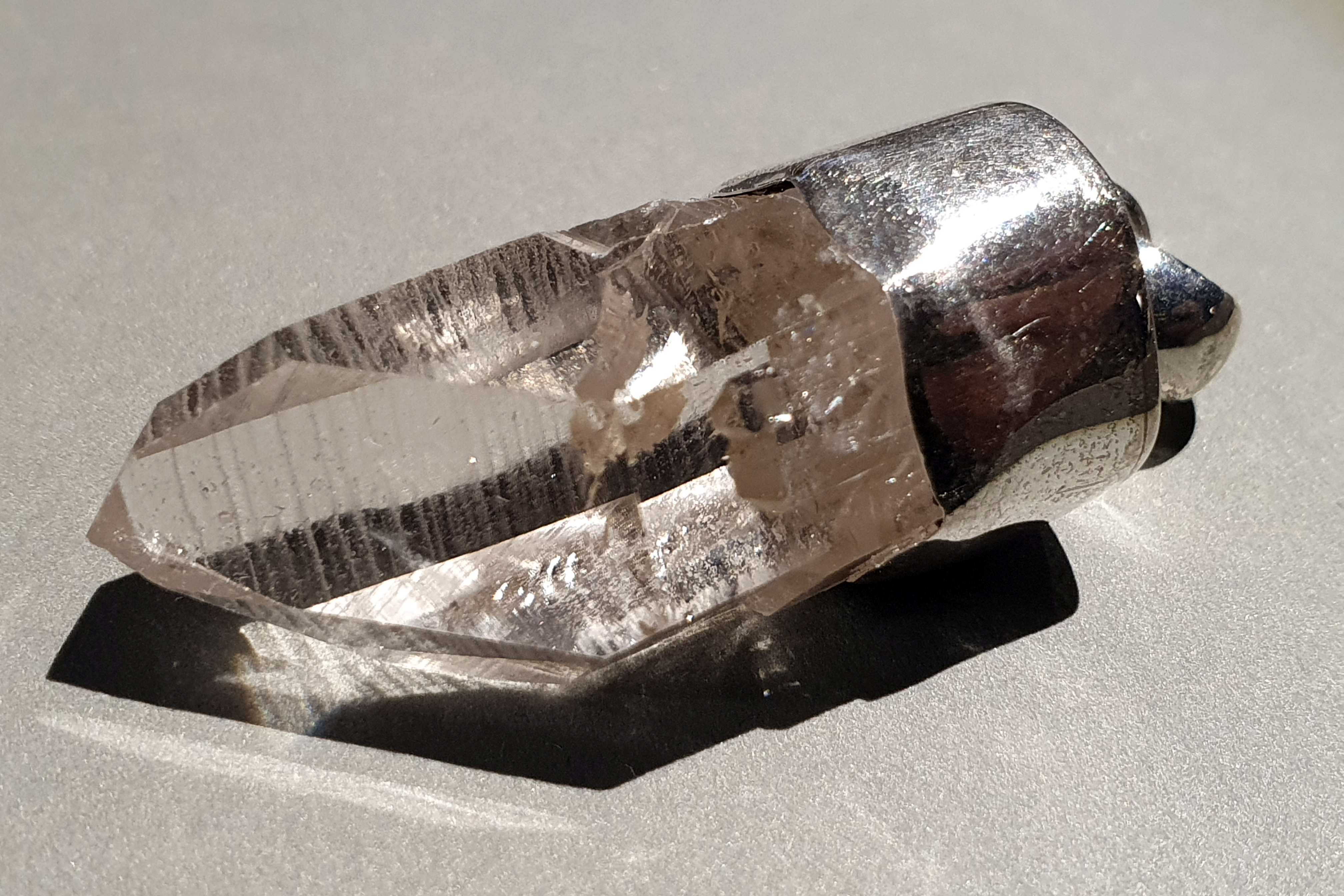 Bergkristall hänge 925-silver 