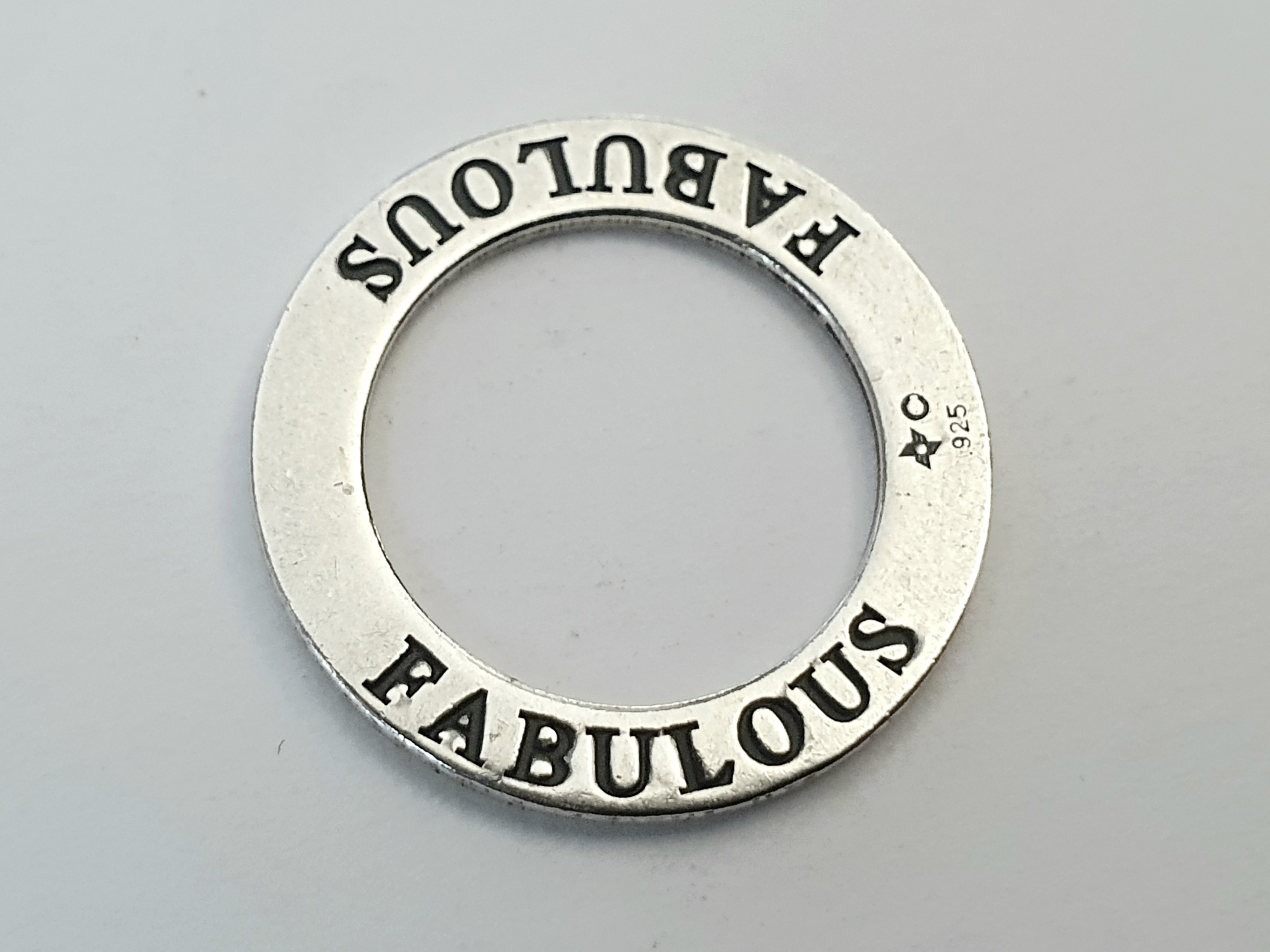 Fabulous, amulet ring 925-silver