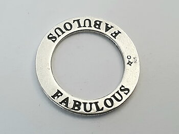 Fabulous, amulet ring 925-silver