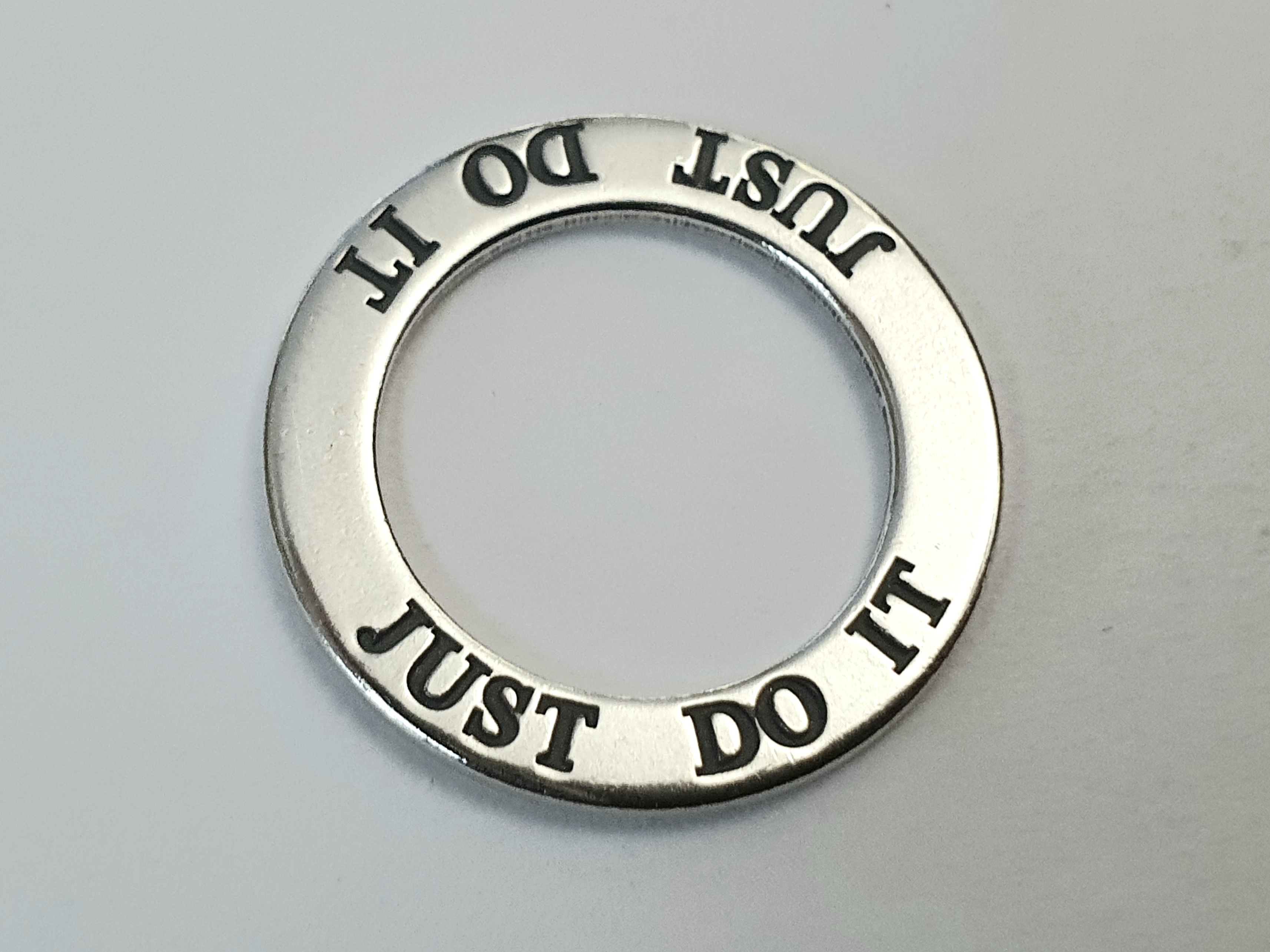 Just do it, amulet ring 925-silver
