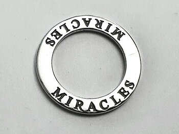Miracles, amulet ring, 925-silver