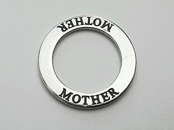 Mother, amulet ring 925-silver