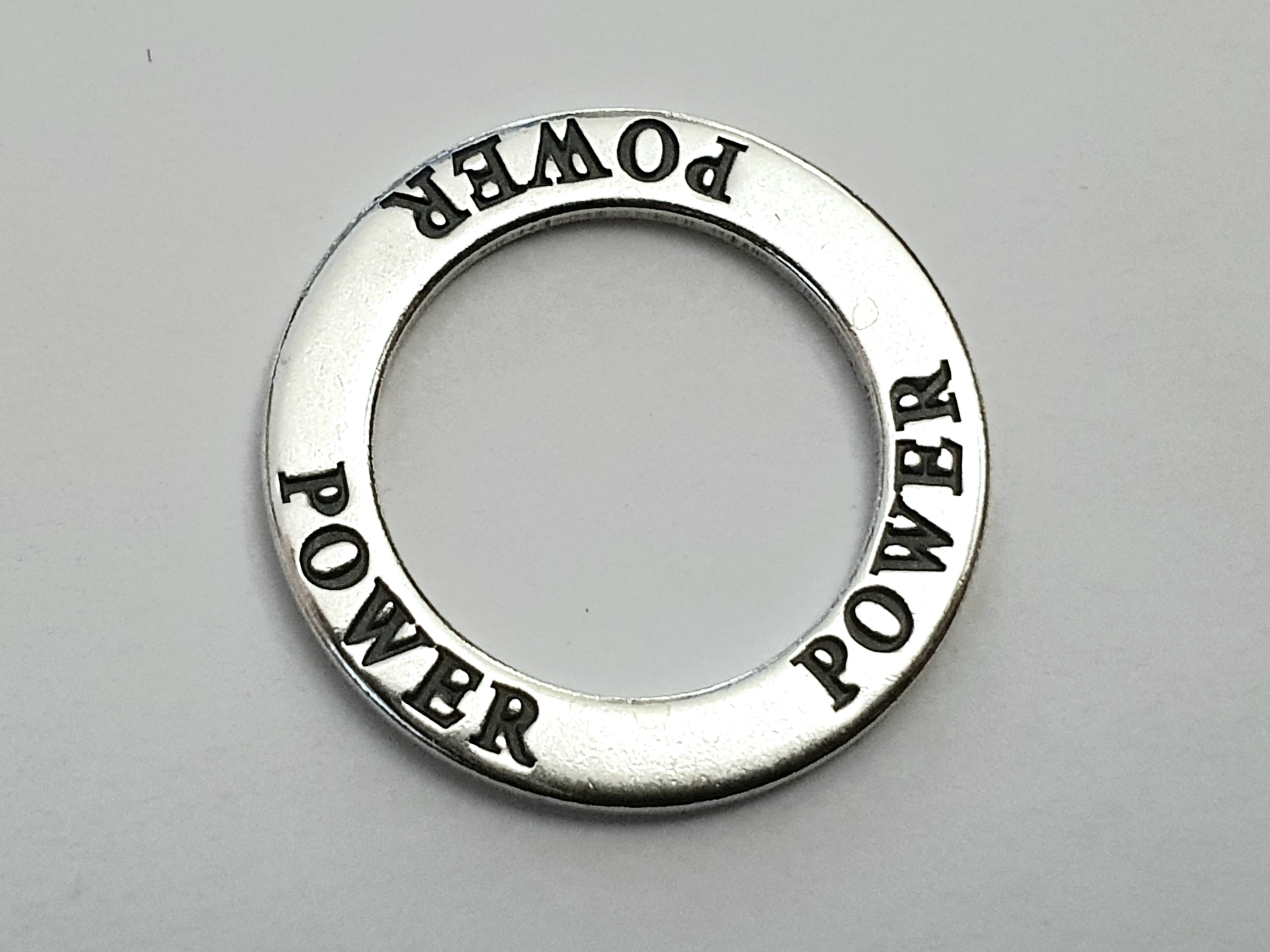 Power, amulet ring 925-silver
