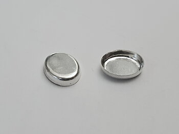 cabuchon hållare 8X10mm oval 5st/fp pris/fp 925-silver