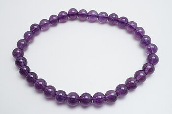 Amethyst 6mm bracelet