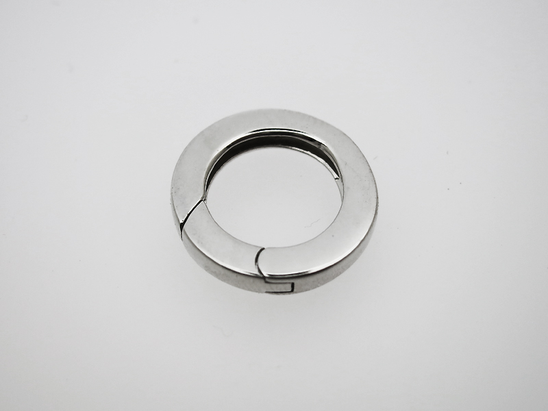 Locking ring approx. 15mm flat approx. 2,5mm 925-silver