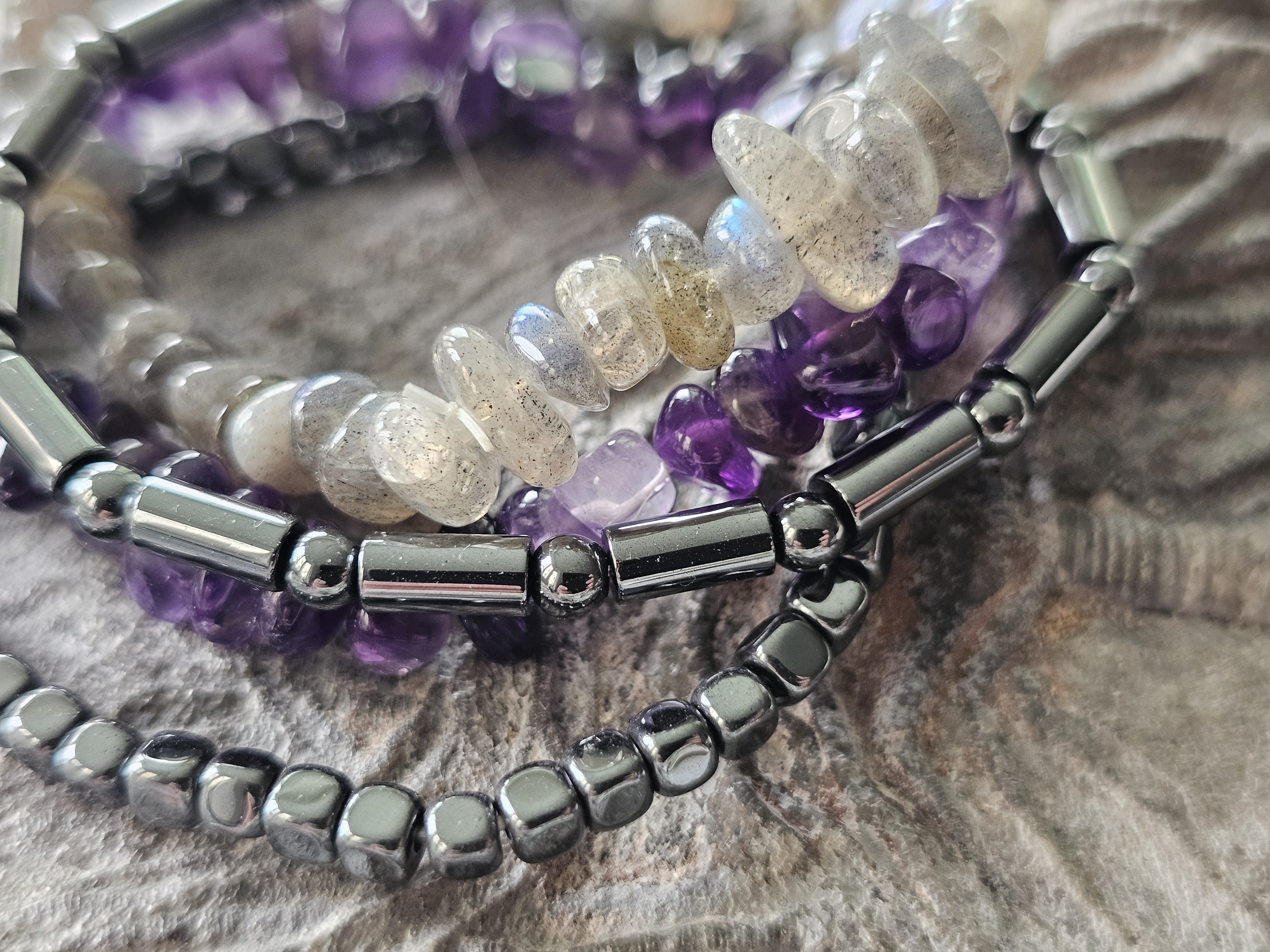 Bracelets on thread