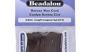 Waxed cottoncord