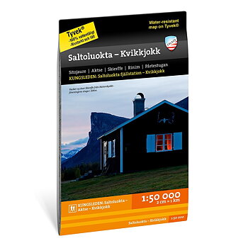 Calazo Saltoluokta - Kvikkjokk 1:50 000