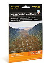 Calazo Vålådalen-Lunndörren 1:50 000