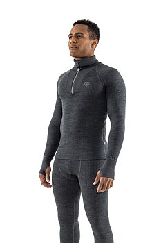 Termo Wool Original Roll Neck with zip Herr
