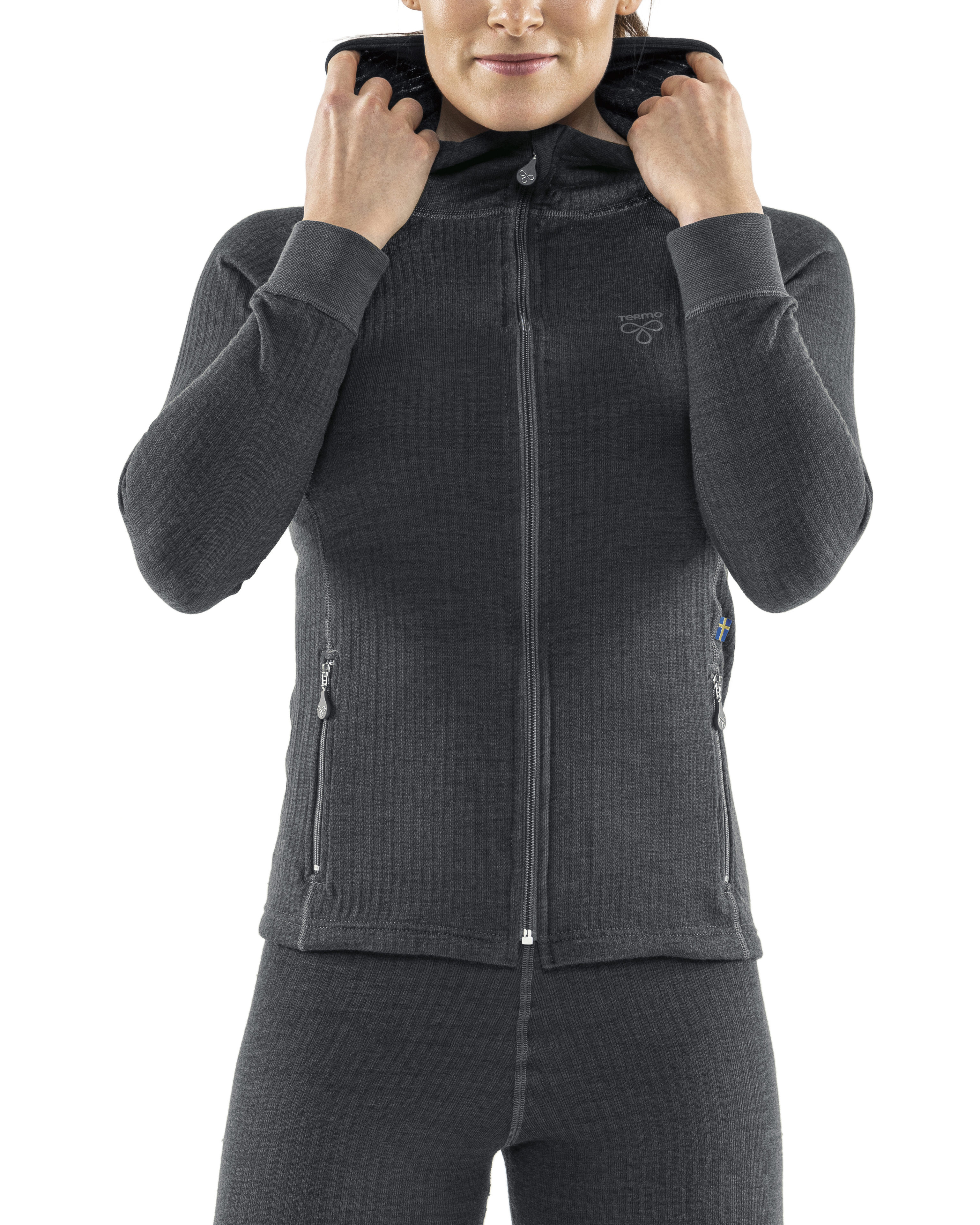 Termo Wool Original Hoodie Dam 
