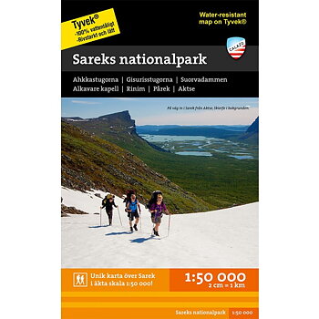 Calazo Sareks Nationalpark 1:50 000