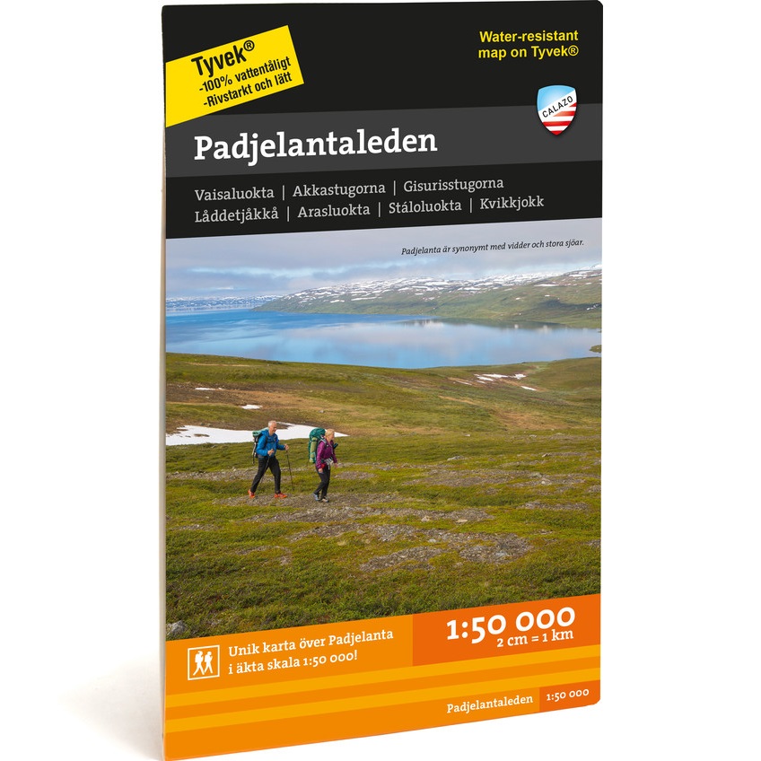 Calazo Padjelantaleden 1:50 000