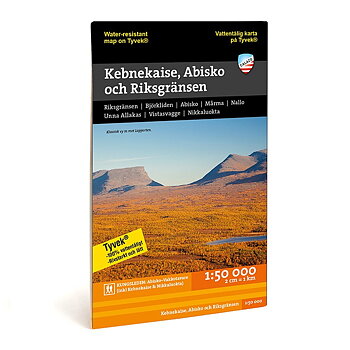 Calazo Kebnekaise, Abisko & Riksgränsen 1:50 000