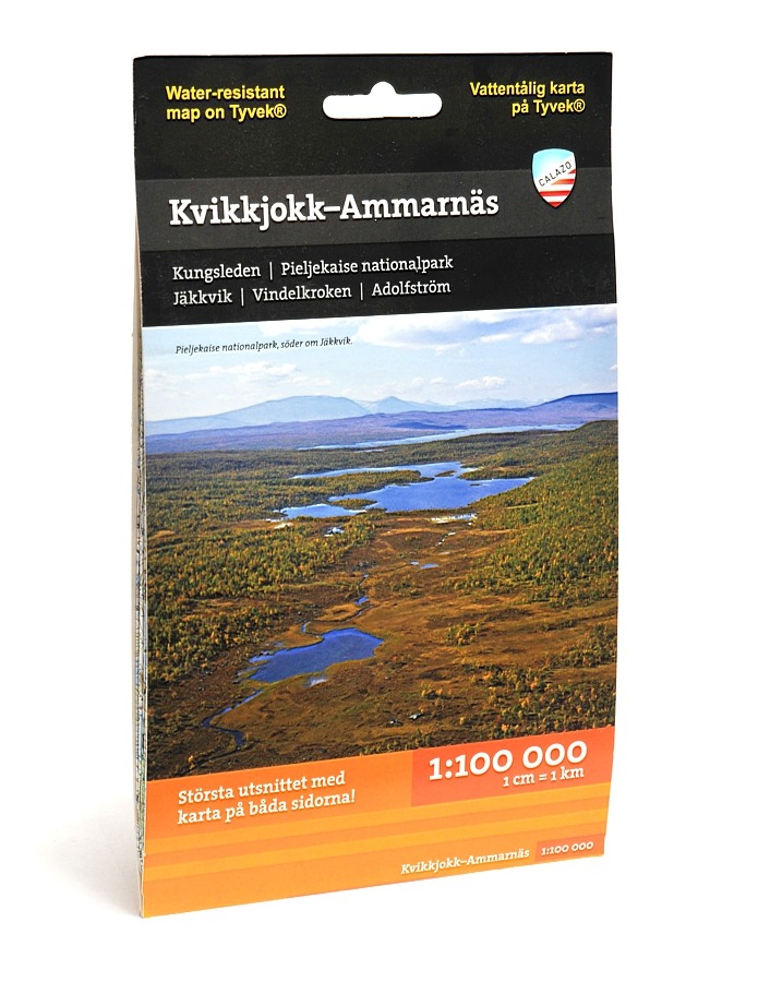 Calazo Kvikkjokk-Ammarnäs 1:100 000