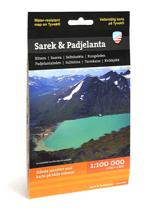 Calazo Sarek & Padjelanta 1:100 000