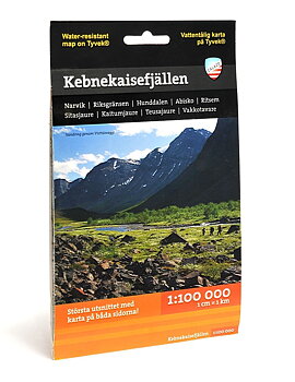 Calazo Kebnekaisefjällen 1:100 000
