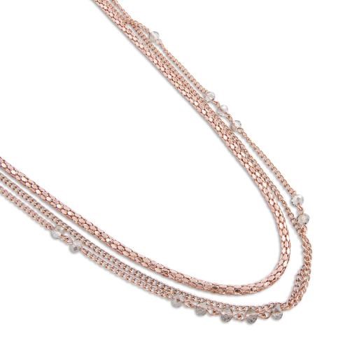 Pearls for Girls halsband rose, längd 75 cm - 2