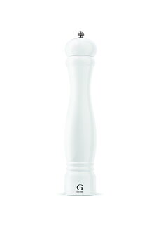 Gense Java Salt eller pepparkvarn, vit 15 cm