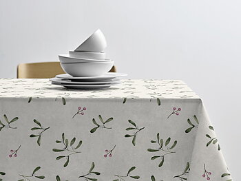 Södahl Mistletoe Julbordsduk 140 x 350 cm Nature/beige