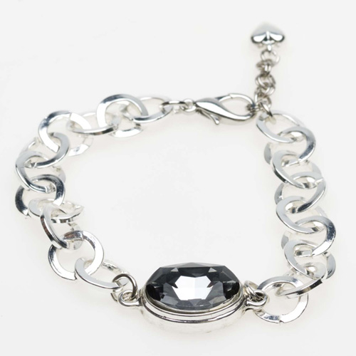 Pearls for Girls. Silverpläterat armband