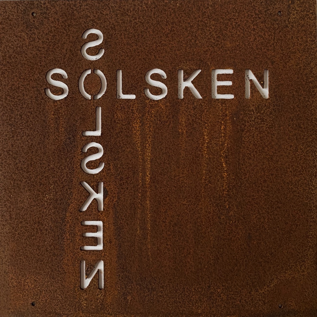 Skylt för armeringsnät - Solsken