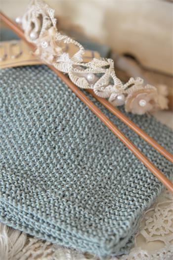 Garn - Soft cotton; Petrol Green