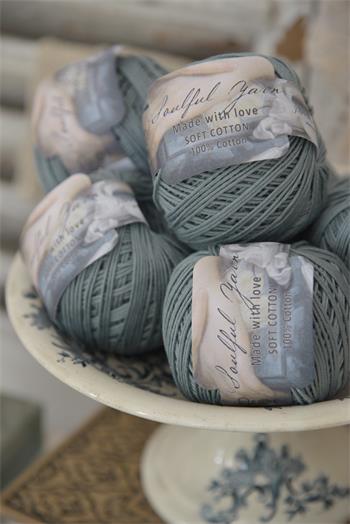 Garn - Soft cotton; Petrol Green - 2
