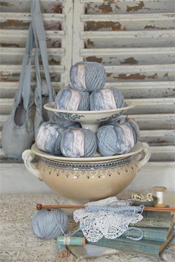 Garn - Soft cotton; silver grey - 2